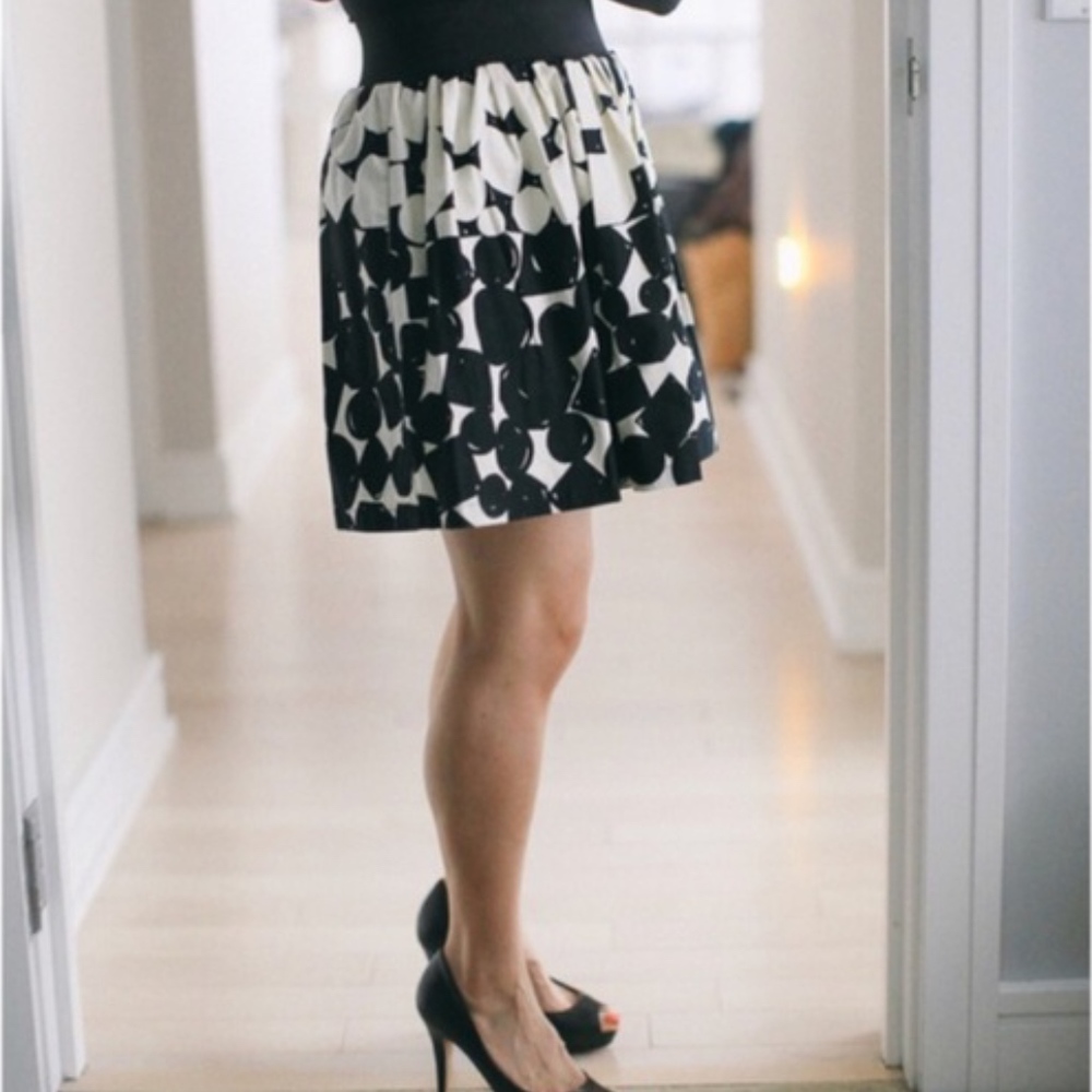 Anthropologie We Love Vera Geometric Skirt Size 4
